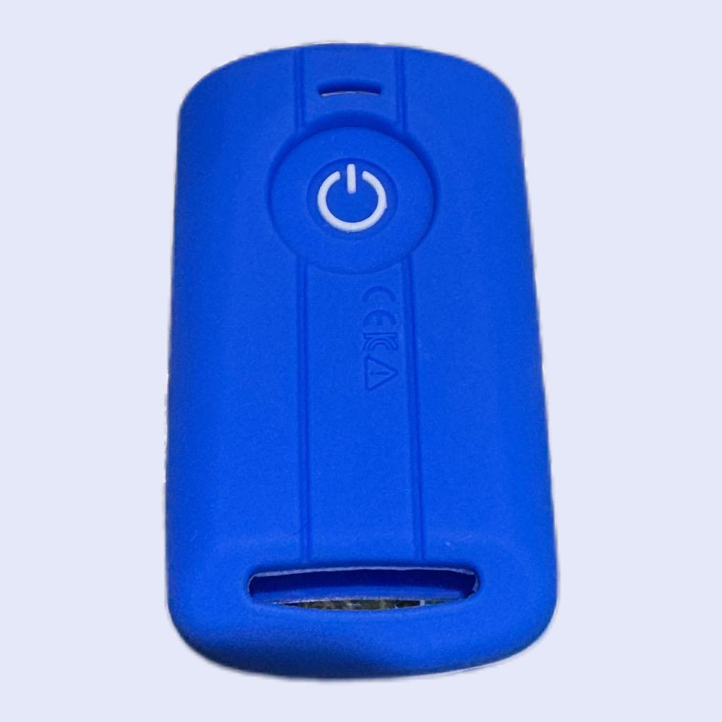 NMAX SILICONADO AZUL DELANTE