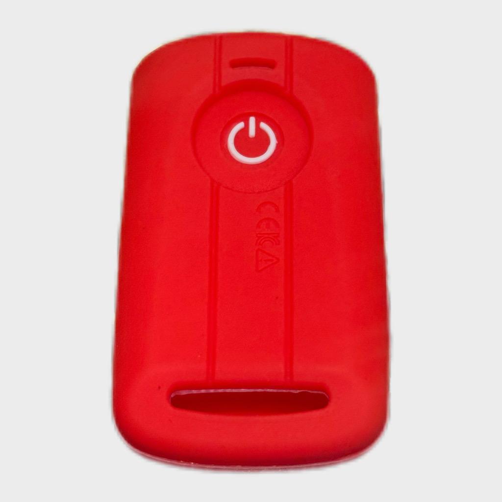 NMAX SILICONADO ROJO DELANTE