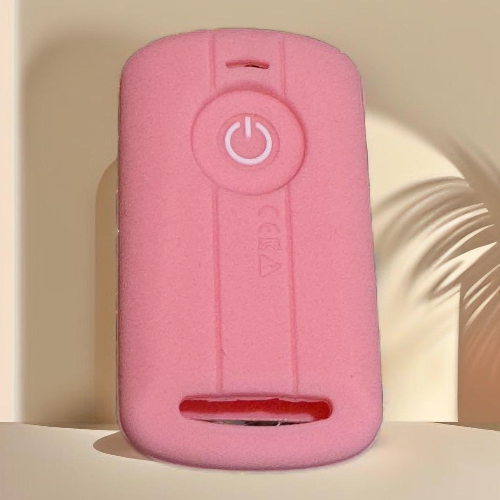 NMAX SILICONADO ROSADO DELANTE